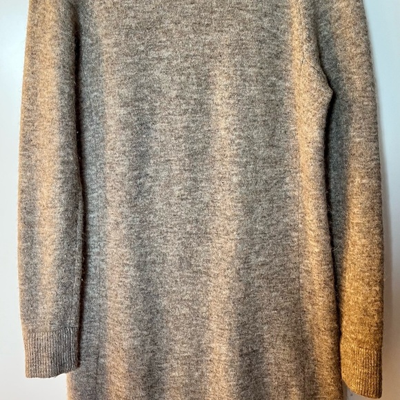 Wilfred Free Alpaca Tan Colour Wool-Blend Sweater Dress Fall Tunic - Picture 5 of 6